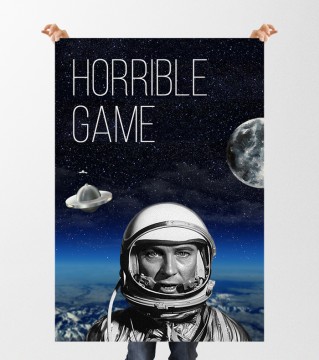 Horrible game poster